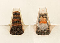 Wissenschaftliche Illustration, Archaeologie_mittelalterlicher Schmelzofen
